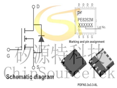 PE8262M PDFN3.3x3.3-8L